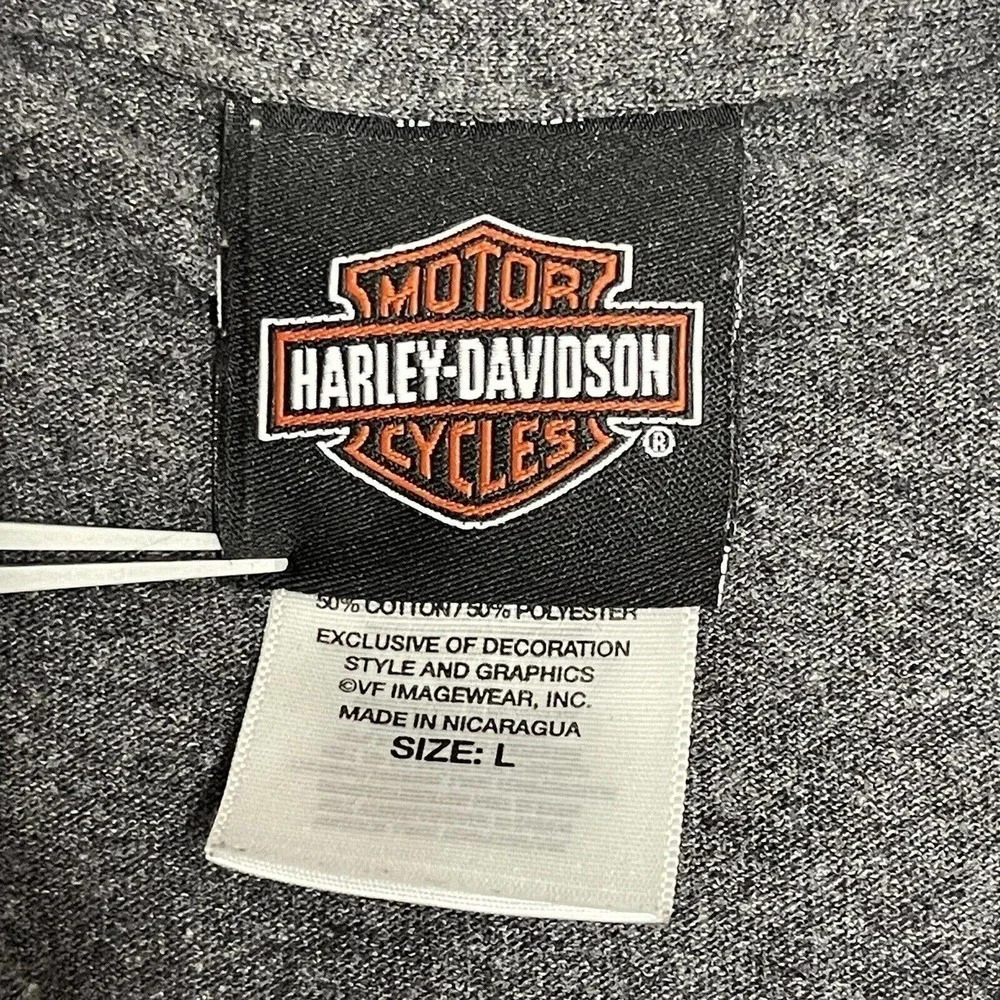 Harley-Davidson McGuire Contra Costa County‎ Shirt Size Large Motorcycle - Picture 5 of 7